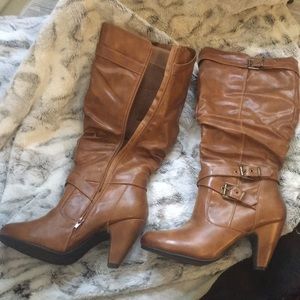 Brown boots